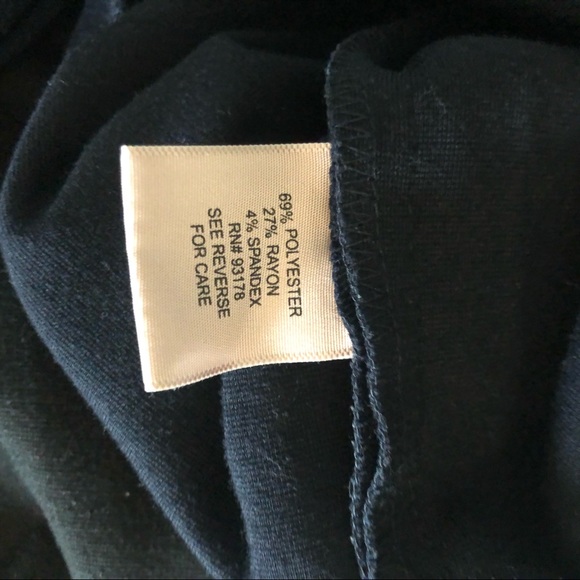 Navy Pencil Skirt - Picture 5 of 5